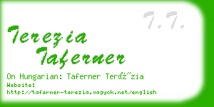 terezia taferner business card